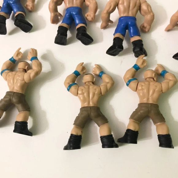 WWE Mighty Minis Wrestling Mini Figures Lot of 19 John Cena Seth Rollins - Picture 15 of 16